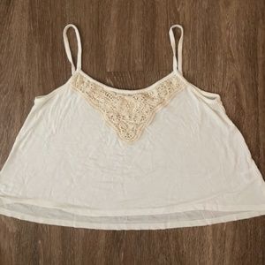 White Crop Top